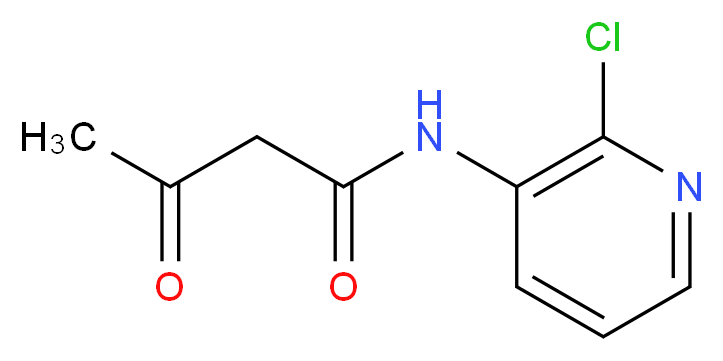 N-(2-chloropyridin-3-yl)-3-oxobutanamide_Molecular_structure_CAS_)