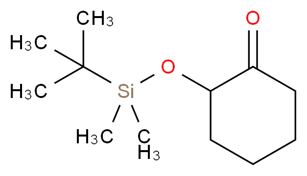 2-(tert-Butyldimethylsilyloxy)cyclohexanone_Molecular_structure_CAS_74173-08-3)