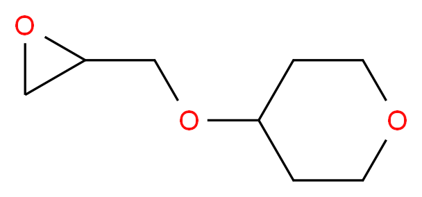 4-(oxiran-2-ylmethoxy)oxane_Molecular_structure_CAS_)