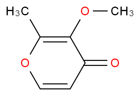 3-methoxy-2-methyl-4H-pyran-4-one_Molecular_structure_CAS_)