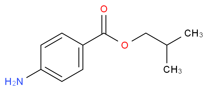 isobutyl 4-aminobenzoate_Molecular_structure_CAS_)