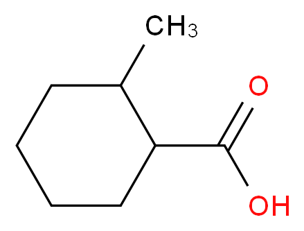 2-Methyl-1-cyclohexanecarboxylic acid, mixture of cis and trans_Molecular_structure_CAS_56586-13-1)