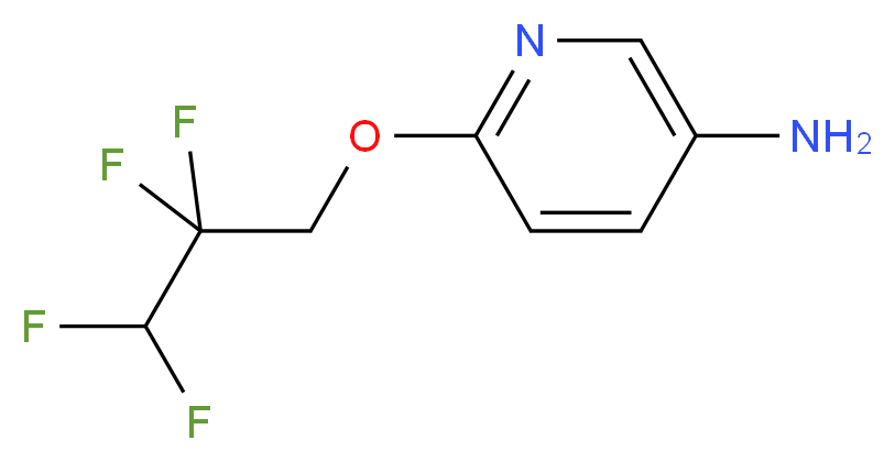 6-(2,2,3,3-tetrafluoropropoxy)pyridin-3-amine_Molecular_structure_CAS_)