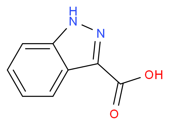 1H-Indazole-3-carboxylic acid_Molecular_structure_CAS_)