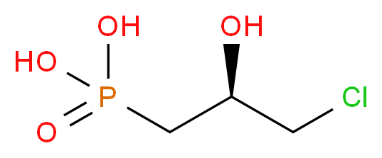 (2R)-3-chloro-2-hydroxypropylphosphonic acid_Molecular_structure_CAS_)