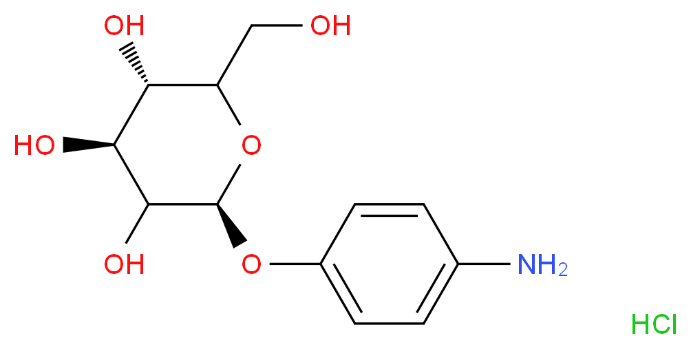 4-Aminophenyl β-D-Mannopyranoside Hydrochloride_Molecular_structure_CAS_210049-18-6)