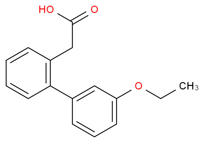 (3'-Ethoxy-biphenyl-2-yl)-acetic acid_Molecular_structure_CAS_669713-68-2)