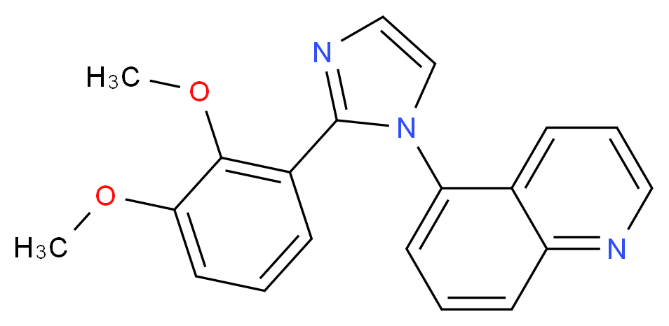 5-[2-(2,3-dimethoxyphenyl)-1H-imidazol-1-yl]quinoline_Molecular_structure_CAS_)