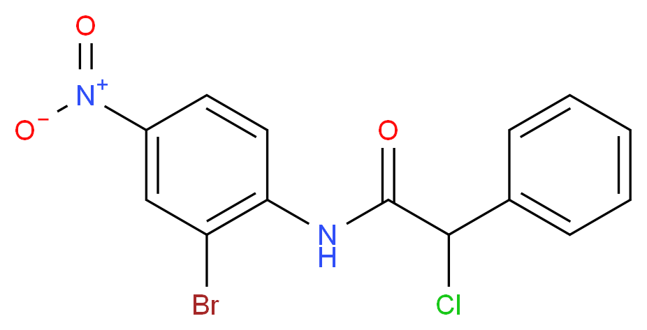 N-(2-Bromo-4-nitro-phenyl)-2-chloro-2-phenyl-acetamide_Molecular_structure_CAS_)