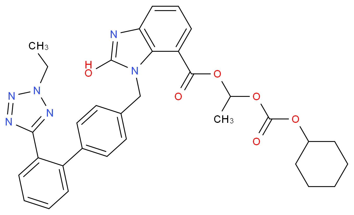 2-Desethoxy-2-hydroxy-2H-2-ethyl Candesartan Cilexetil_Molecular_structure_CAS_1185256-03-4)