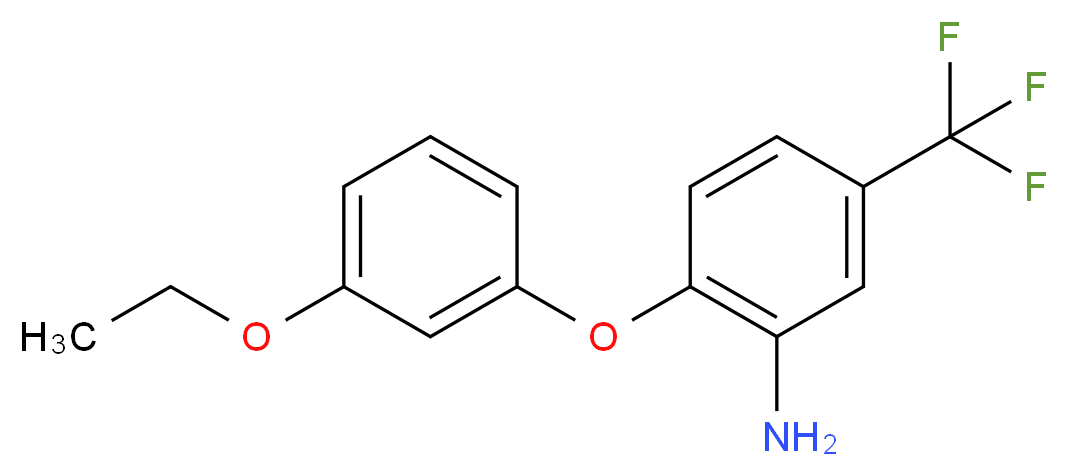 2-(3-Ethoxyphenoxy)-5-(trifluoromethyl)aniline_Molecular_structure_CAS_)