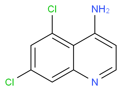 4-AMINO-5,7-DICHLOROQUINOLINE_Molecular_structure_CAS_948292-59-9)