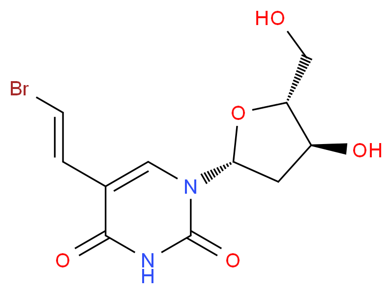 (E)-5-(2-Bromovinyl)-2'-deoxyuridine_Molecular_structure_CAS_69304-47-8)