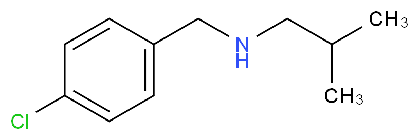 (4-chlorobenzyl)isobutylamine_Molecular_structure_CAS_69957-81-9)