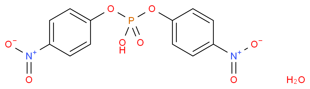 Bis(4-nitrophenyl) phosphate hydrate_Molecular_structure_CAS_66777-94-4)