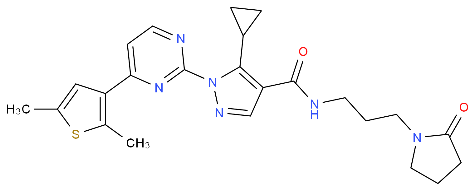 molecular structure