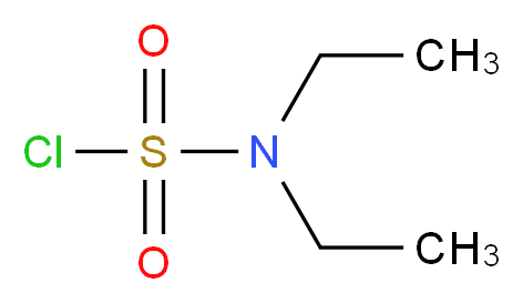 Diethylsulfamoyl chloride_Molecular_structure_CAS_20588-68-5)