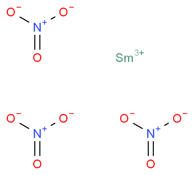 Samarium(III) nitrate hexahydrate_Molecular_structure_CAS_13759-83-6)