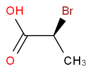 (S)-(-)-2-BROMOPROPIONIC ACID_Molecular_structure_CAS_32644-15-8)