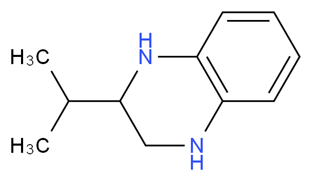 2-(propan-2-yl)-1,2,3,4-tetrahydroquinoxaline_Molecular_structure_CAS_)