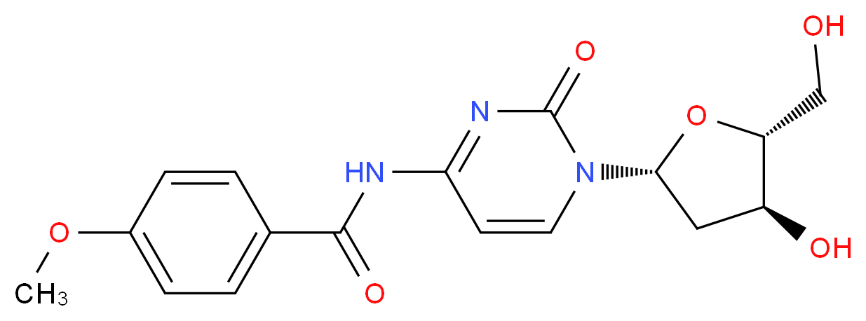 N4-Anisoyl-2′-deoxycytidine_Molecular_structure_CAS_48212-99-3)