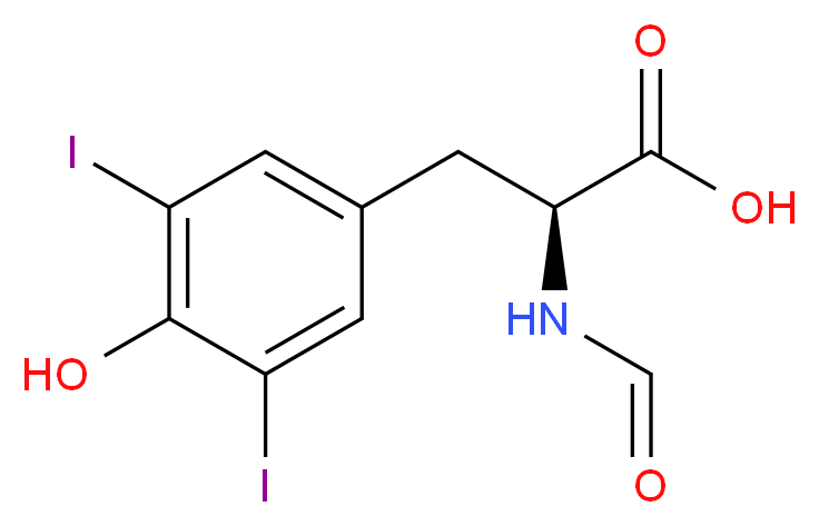 N-Formyl-3,5-diiodo-L-tyrosine_Molecular_structure_CAS_906327-16-0)