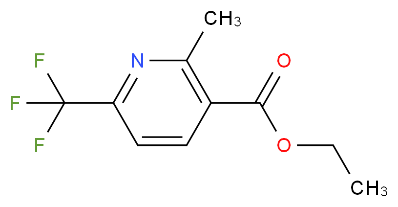 Ethyl 2-methyl-6-(trifluoromethyl)nicotinate_Molecular_structure_CAS_380355-65-7)
