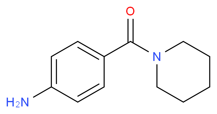 4-(piperidin-1-ylcarbonyl)aniline_Molecular_structure_CAS_42837-37-6)