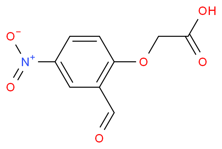 2-Formyl-4-nitrophenoxyacetic acid_Molecular_structure_CAS_)