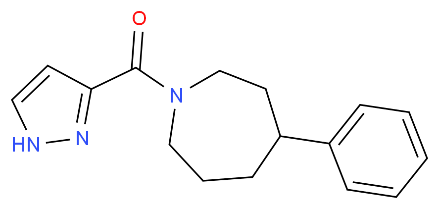 4-phenyl-1-(1H-pyrazol-3-ylcarbonyl)azepane_Molecular_structure_CAS_)