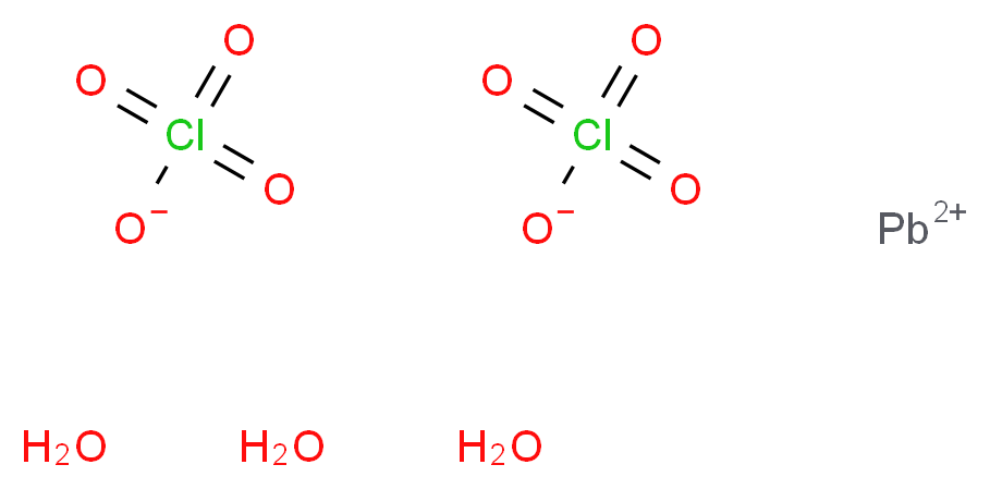 Lead(II) perchlorate trihydrate, ACS_Molecular_structure_CAS_13453-62-8)
