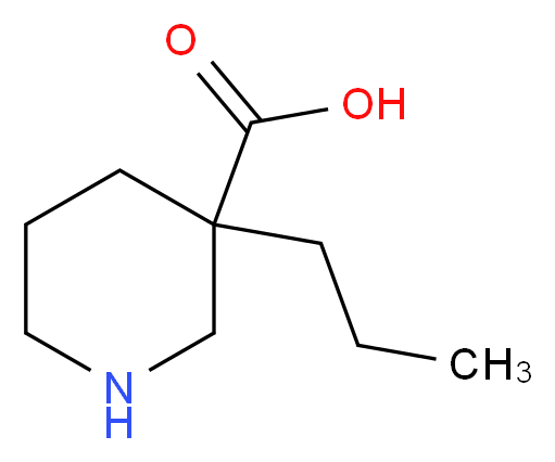 3-propyl-3-piperidinecarboxylic acid_Molecular_structure_CAS_)
