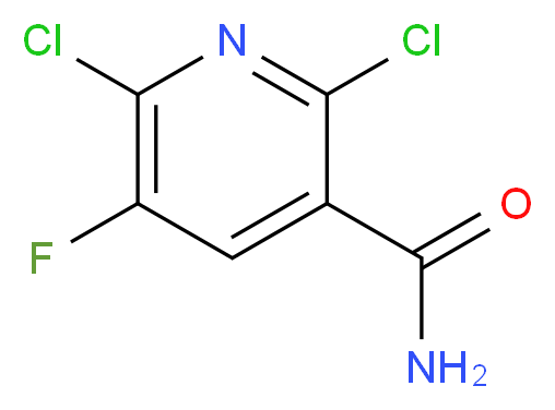 2,6-Dichloro-5-fluoronicotinamide_Molecular_structure_CAS_113237-20-0)