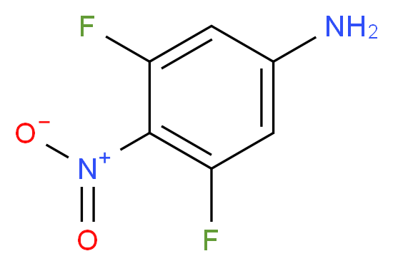 3,5-Difluoro-4-nitroaniline 97%_Molecular_structure_CAS_)