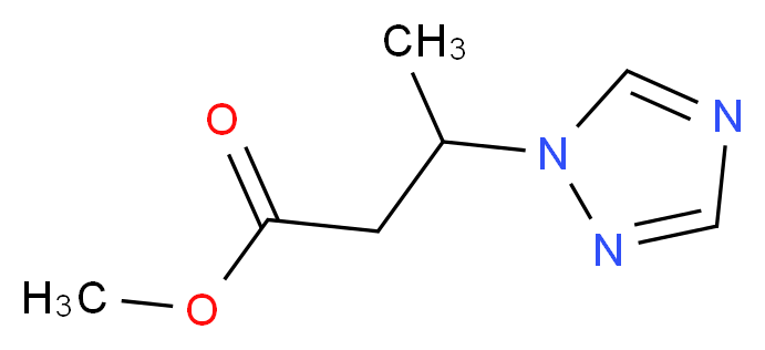 METHYL-3-(1H-1,2,4-TRIAZOLE-1-YL)-BUTYRATE_Molecular_structure_CAS_672285-89-1)