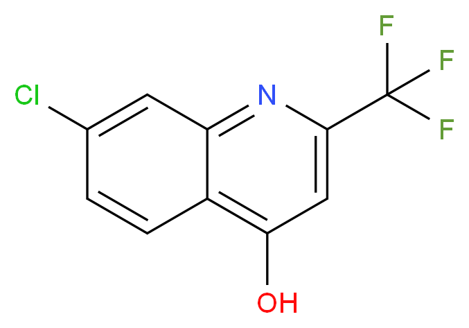 7-Chloro-4-hydroxy-2-(trifluoromethyl)quinoline 97%_Molecular_structure_CAS_57124-20-6)