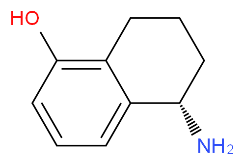 (5S)-5-amino-5,6,7,8-tetrahydronaphthalen-1-ol_Molecular_structure_CAS_)