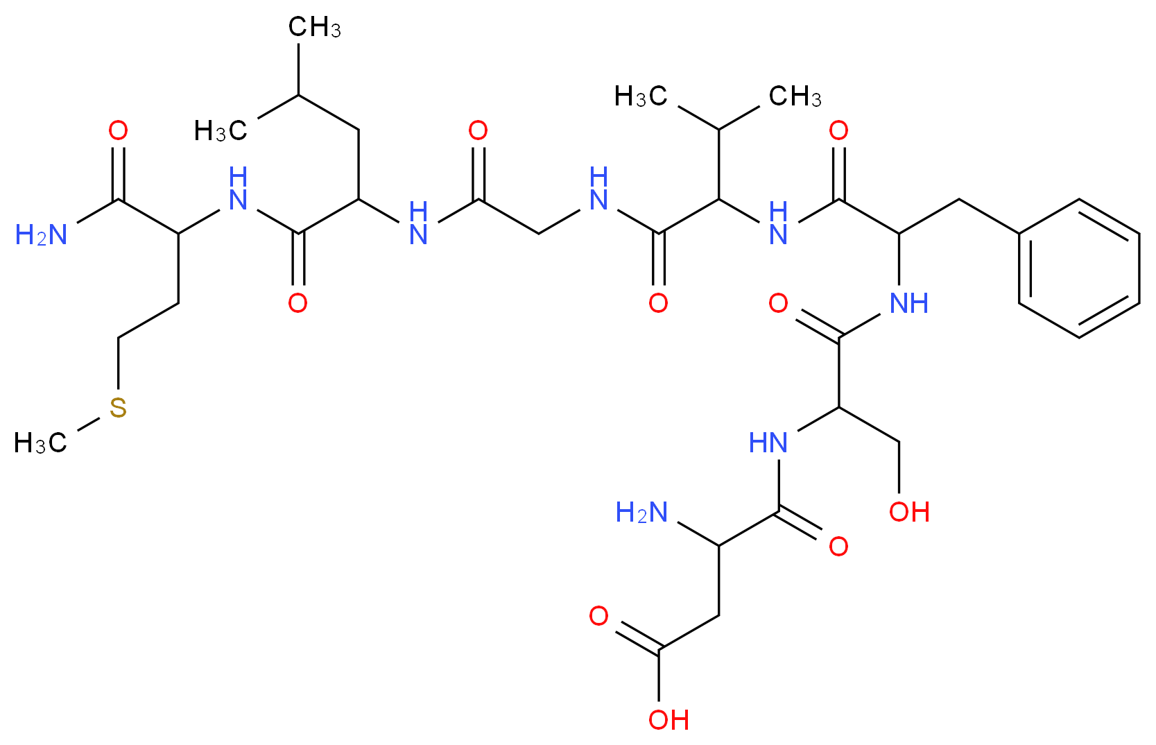α-Neurokinin Fragment 4-10_Molecular_structure_CAS_97559-35-8)