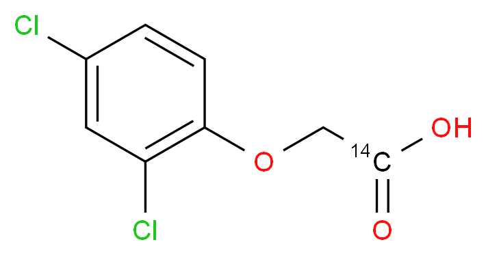 2,4-Dichlorophenoxyacetic acid-carboxy-14C_Molecular_structure_CAS_54745-01-6)