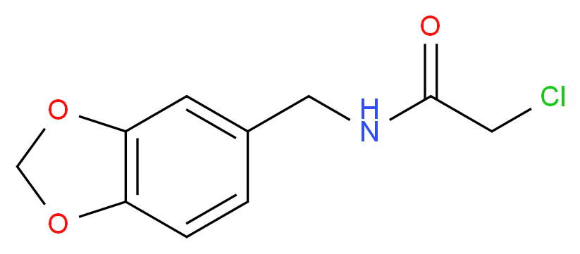 N-(1,3-Benzodioxol-5-ylmethyl)-2-chloroacetamide_Molecular_structure_CAS_40023-03-8)