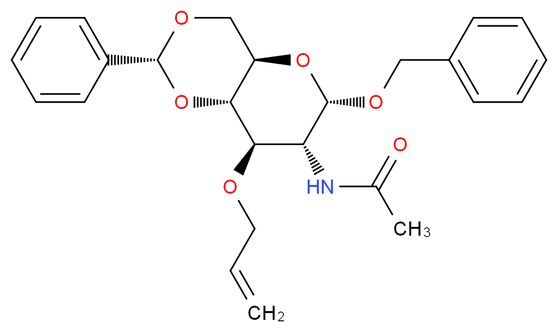 Benzyl 2-Acetamido-3-O-allyl-4,6-O-benzylidene-2-deoxy-α-D-glucopyranoside_Molecular_structure_CAS_60920-72-1)