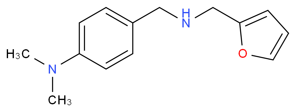 (4-{[(Furan-2-ylmethyl)-amino]-methyl}-phenyl)-dimethylamine_Molecular_structure_CAS_289490-62-6)