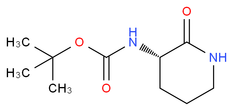 tert-Butyl (S)-2-oxopiperidin-3-ylcarbamate_Molecular_structure_CAS_92235-39-7)
