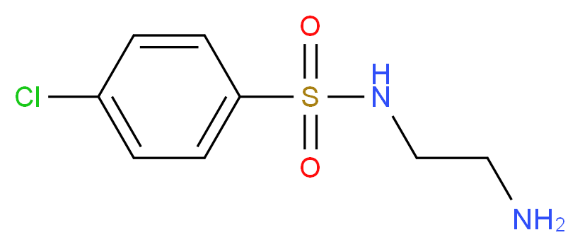 N-(2-aminoethyl)-4-chlorobenzenesulfonamide_Molecular_structure_CAS_83019-90-3)