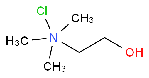CAS_67-48-1 molecular structure