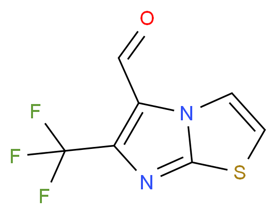 6-(Trifluoromethyl)imidazo[2,1-b]thiazole-5-carbaldehyde_Molecular_structure_CAS_564443-27-2)