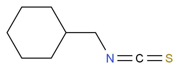 Cyclohexanemethyl isothiocyanate_Molecular_structure_CAS_52395-66-1)