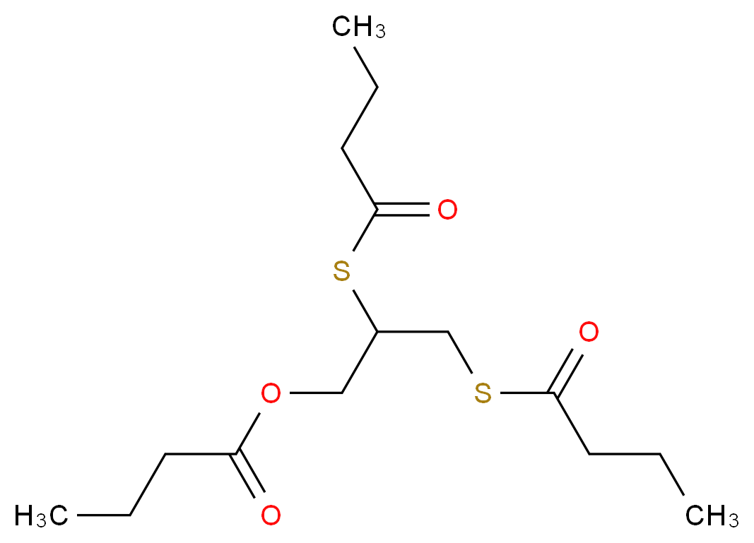 2,3-Dimercapto-1-propanol tributyrate_Molecular_structure_CAS_58428-97-0)