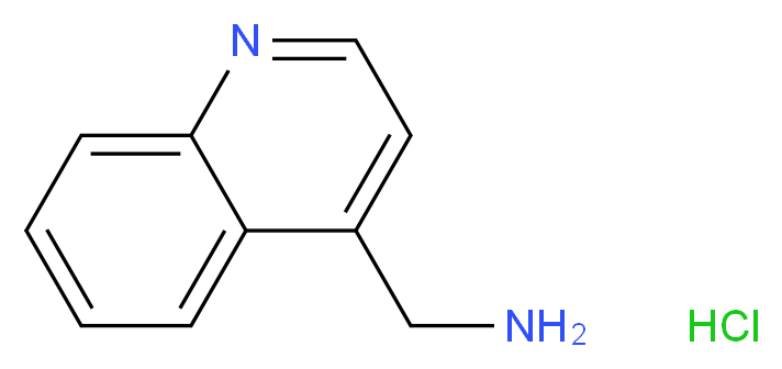 4-Aminomethylquinoline hydrochloride_Molecular_structure_CAS_1095661-17-8)
