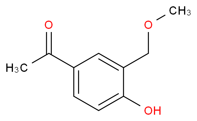 1-(4-Hydroxy-3-methoxymethyl-phenyl)-ethanone_Molecular_structure_CAS_65033-20-7)